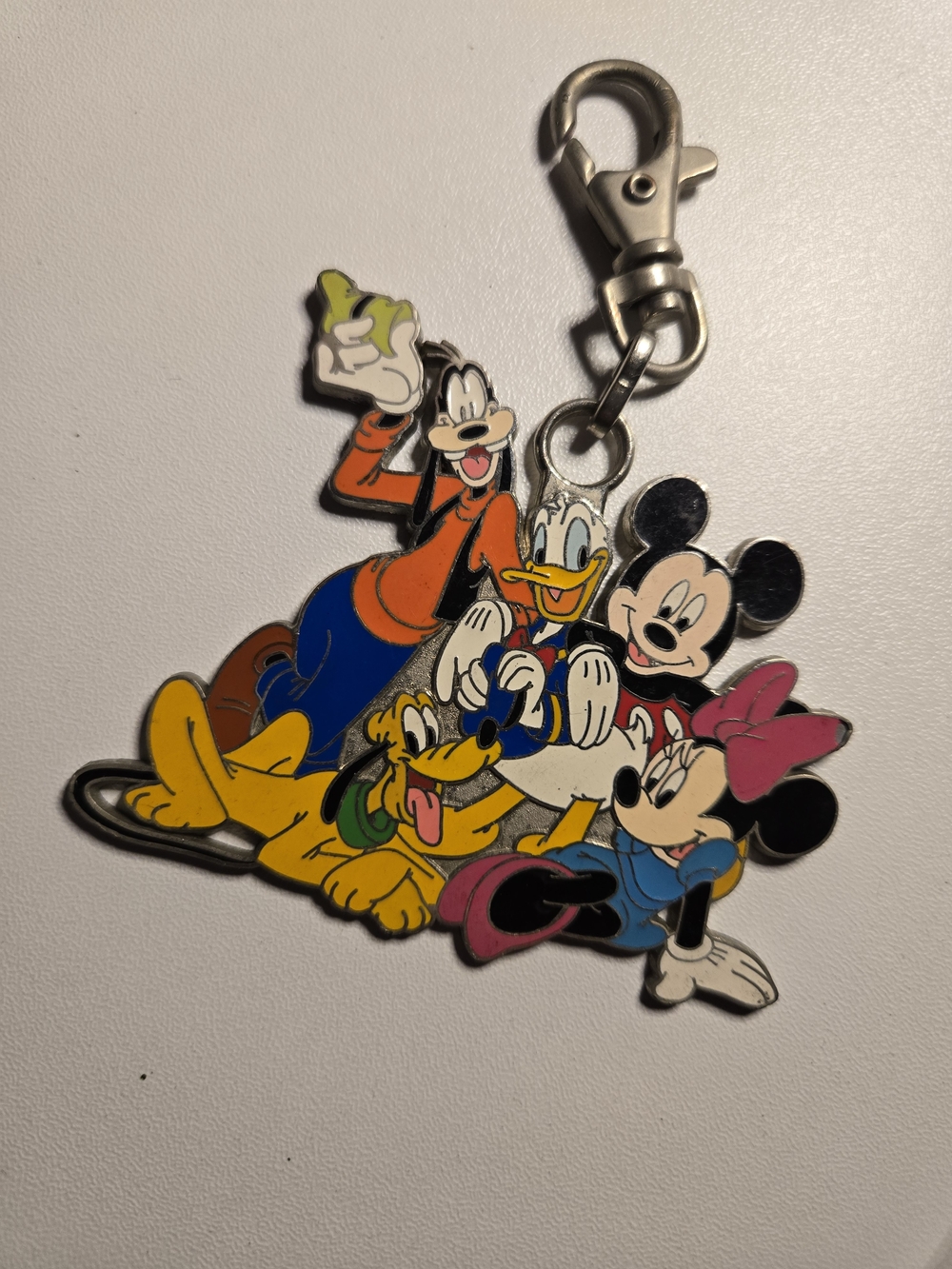2005 Disney Mickey & Friends Enamel Keychain Charm